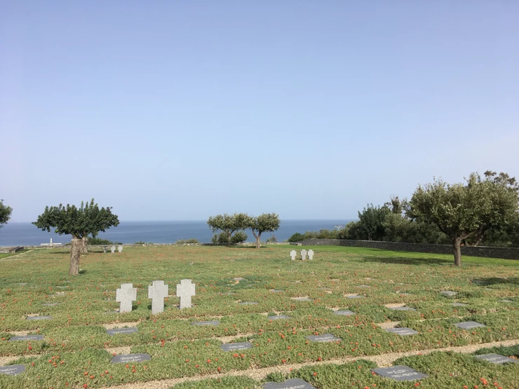 Meleme World War 2 German Cemetery in Maleme, Chania, Crete- Battle of Crete 1941-1944 Deutscher Soldatenfriedhod- Maleme-- Γερμανικό Νεκροταφείο Μάλεμε