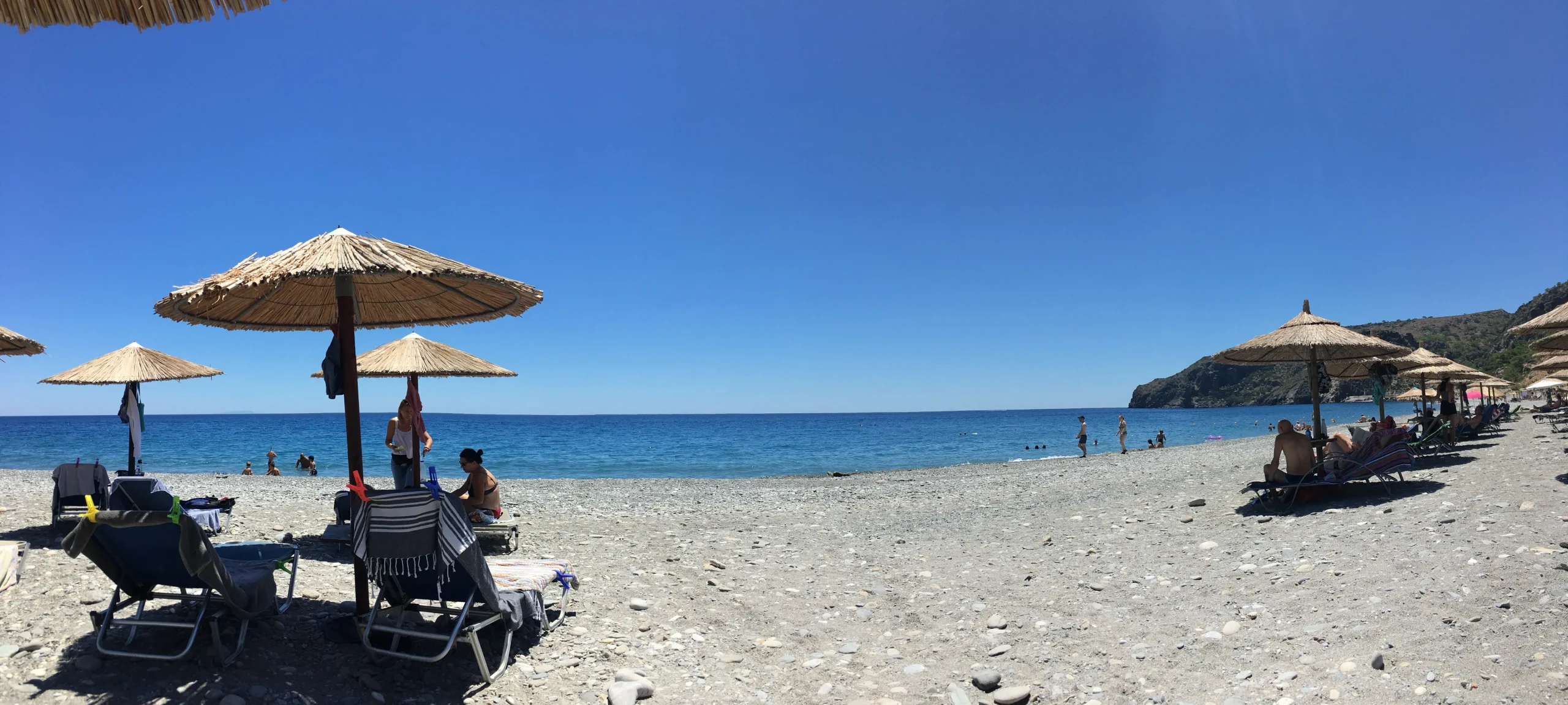 beaches in Crete - Vacation in Chania in July